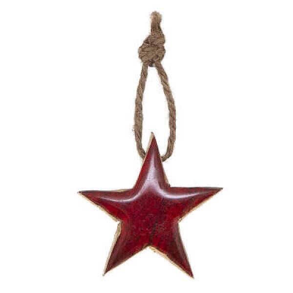 Kerstdecoratie ster - Hanger ster