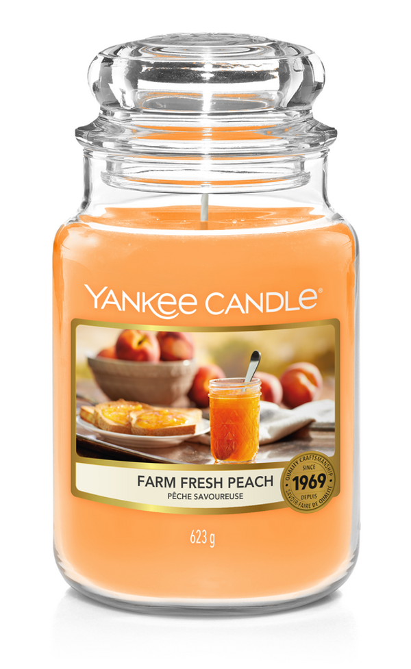 Yankee Candle Farm Fresh Peach Large Jar