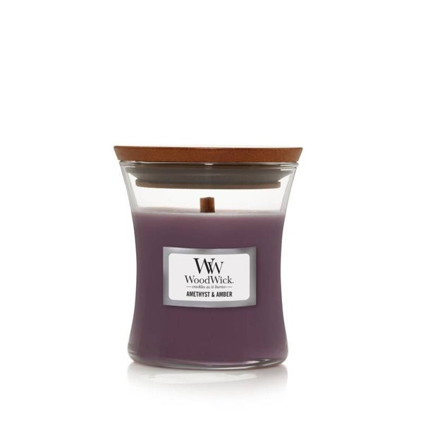 Woodwick  Candle Amethyst & Amber Mini