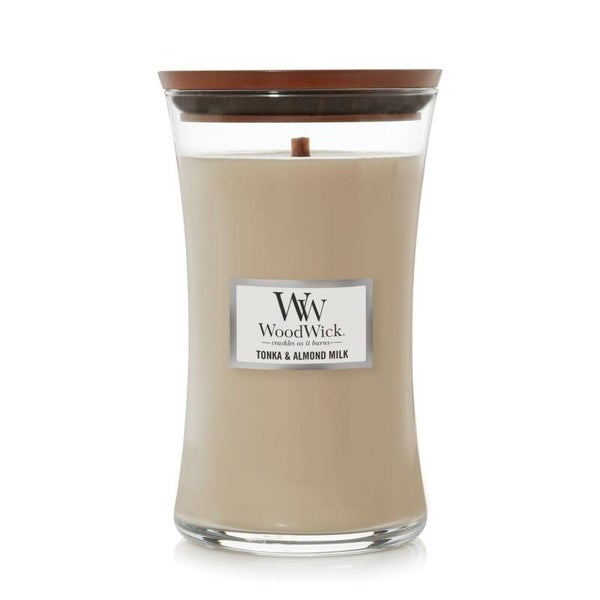 WoodWick Large Candle Tonka & Almond