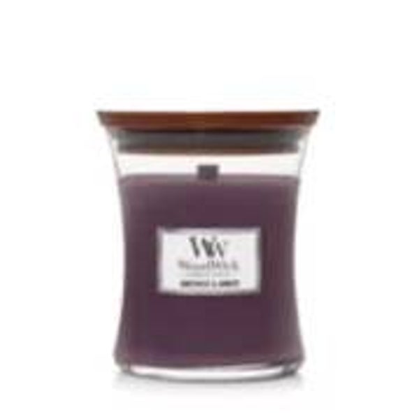 Woodwick Medium  Candle Amethyst & Amber