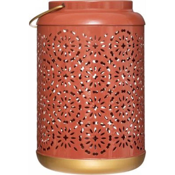 Windlicht - Lantaarn - Metaal - Hoogte 19 cm