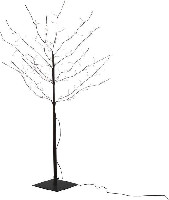 J-Line Boom Kaal Led Metaal Zwart Metaal