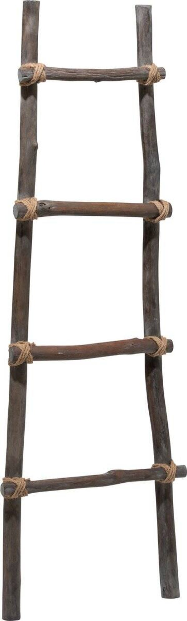 Decoratieve houten ladder