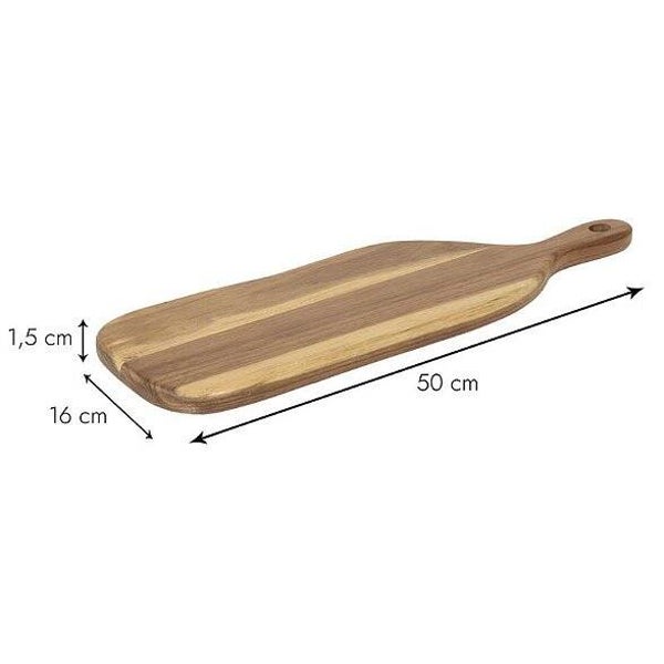 Presentatie Plank  "Acacia" 50cm of 64 cm - Bruin