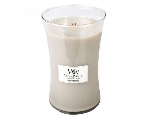 WoodWick Large Candle Wood Smoke