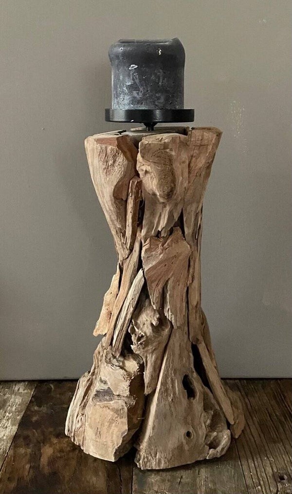 KANDELAAR DRIJFHOUT-DRIFTWOOD-31 X 18 CM.