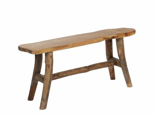 Rustiek houten bankje - Houten bankje 100 cm – 45x 25 x100 cm – Vintage Look – Duurzaam