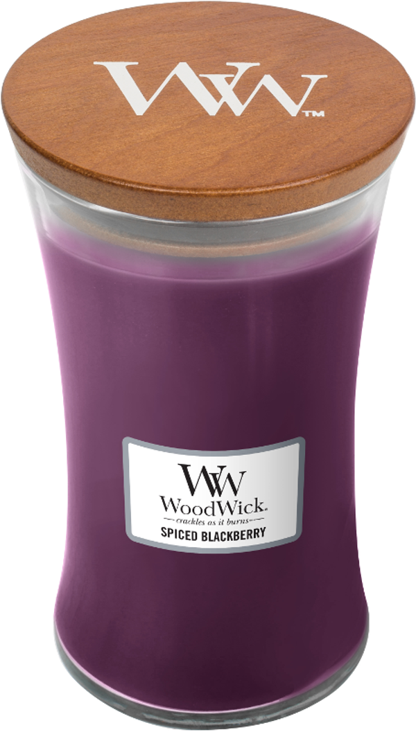Woodwick Spiced Blackberry Large Candle