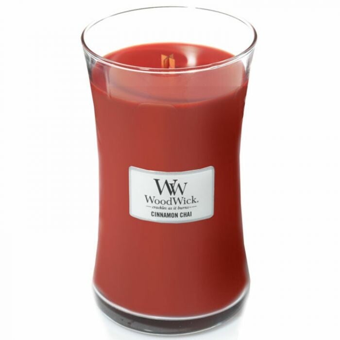 WOODWICK CINNAMON CHAI GEURKAARS - Large