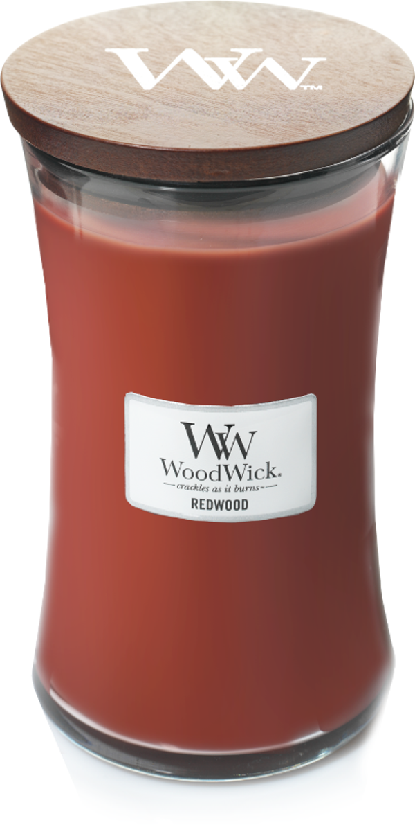Woodwick Redwood Large Candle