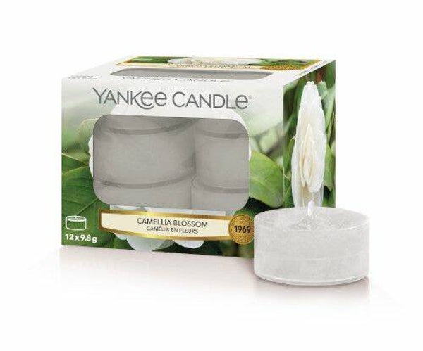 YC Camellia Blossom Tea Lights 12 st.