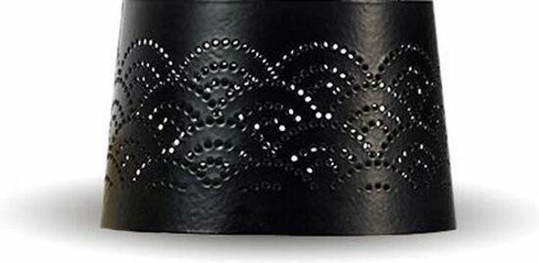 Spaas kapje lace zwart voor glas