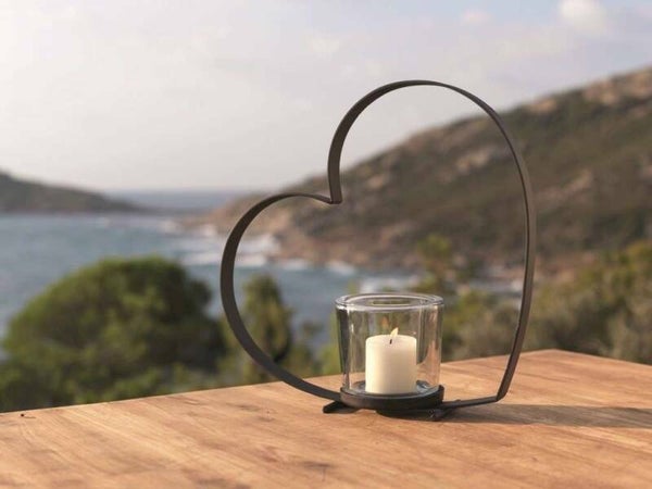 Windlicht Hart - Hurricane - Hart - Hoogte 40cm