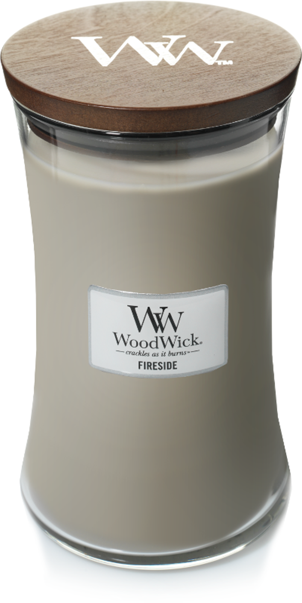 WoodWick Large Candle Fireside