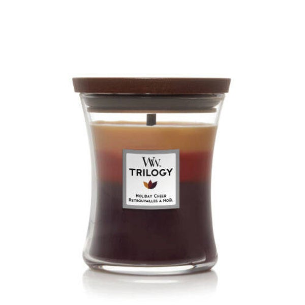 WoodWick Medium Candle Holiday Cheer Trilogy