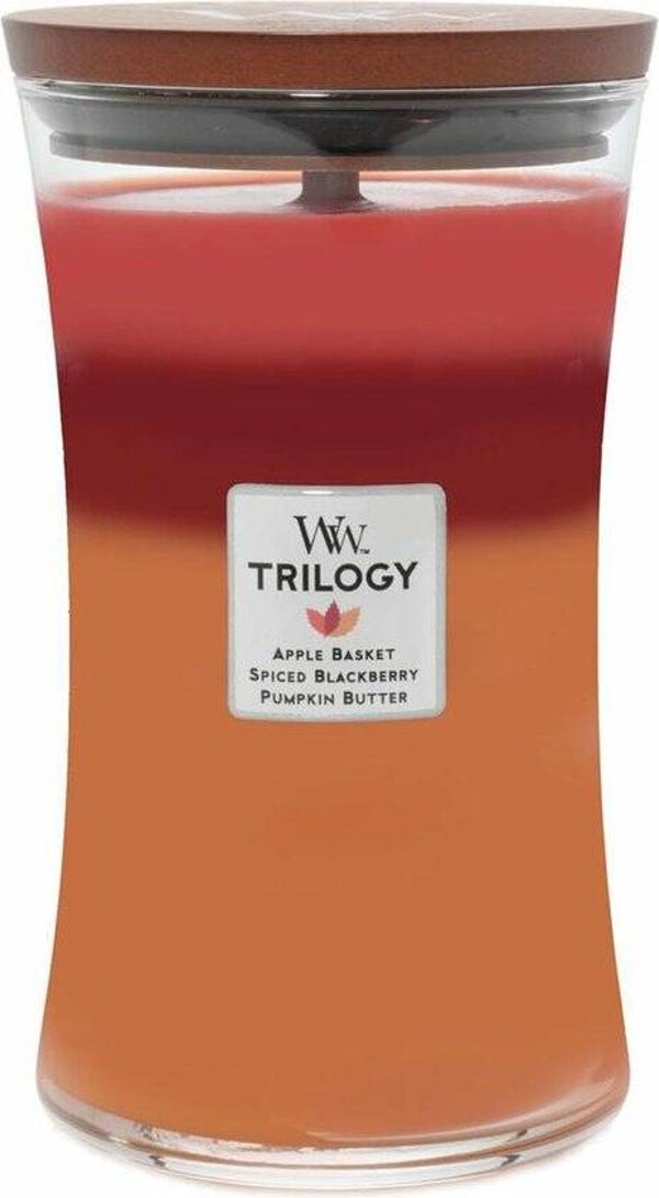 WoodWick Trilogy Large Candle Autumn Harvest