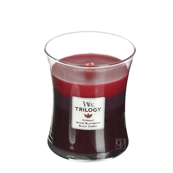WoodWick Trilogy geurkaars Medium Sun Ripened Berries