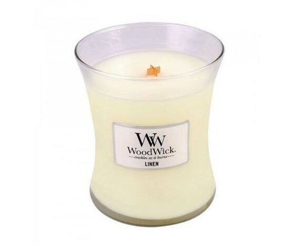 Woodwick Mini Candle Linen