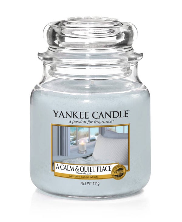 Yankee Candle Medium Jar  A Calm & Quiet Place