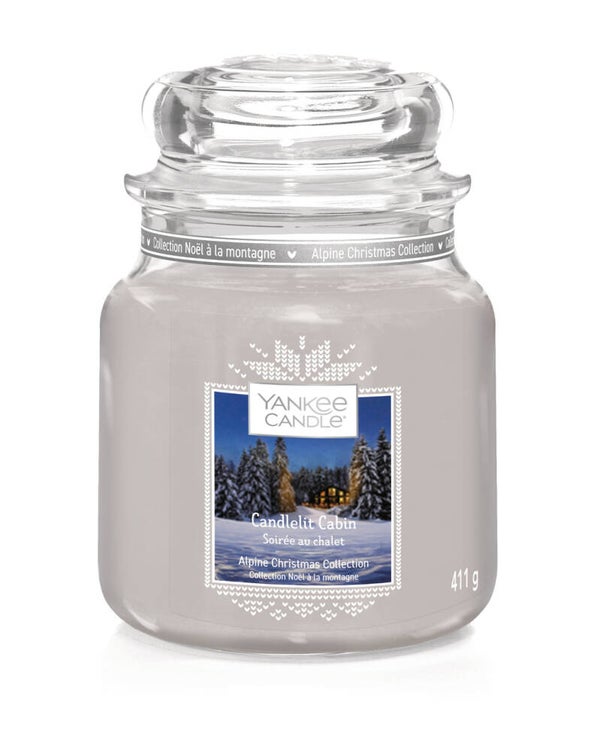 Yankee Candle Medium Jar Candlelit Cabin