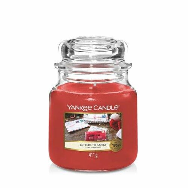 Yankee Candle Medium Jar Letters to Santa