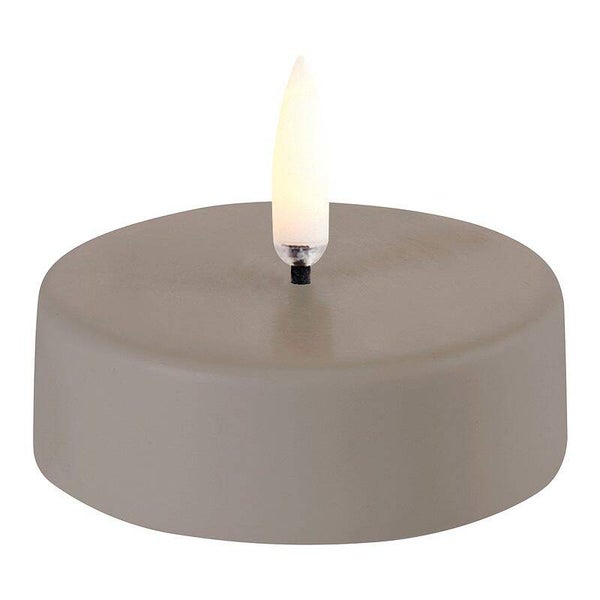 LED Waxinelichtjes Maxi 6,1x2,2cm Sandstone - Uyuni Lighting