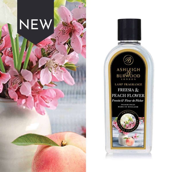 Ashleigh & Burwood Geurlamp olie Freesia & Peach Blossom L 500 ML