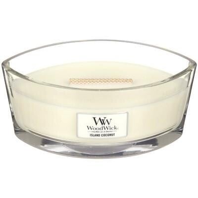 WoodWick Heartwick Flame Ellipse Island Coconut