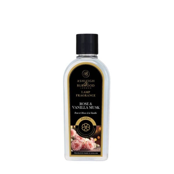 Ashleigh & Burwood Rose & Vanilla Musk Lamp Fragrance – 500 ml