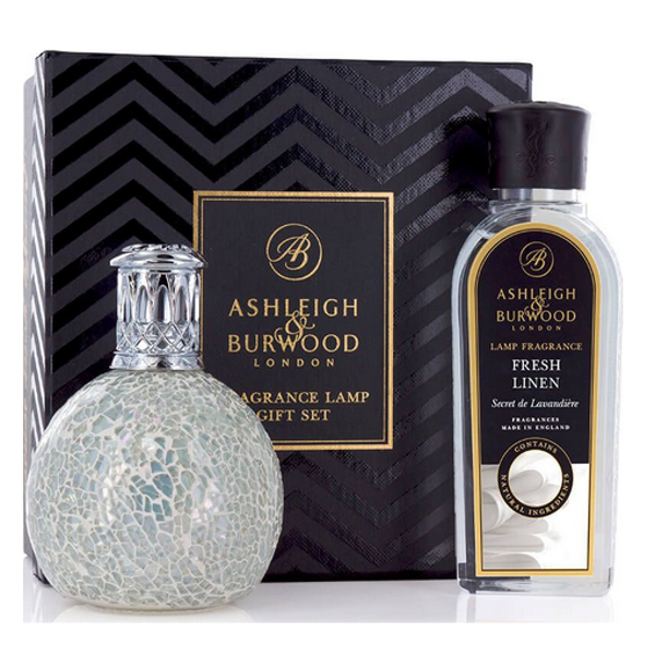 Ashleigh & Burwood The Pearl Geurlamp Geschenkset – Incl. Fresh Linen
