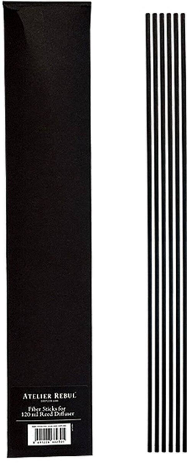 Atelier Rebul - Fiber sticks voor Geurstokjes (120ml) - 6 Stokjes - Heerlijke Geurverspreider