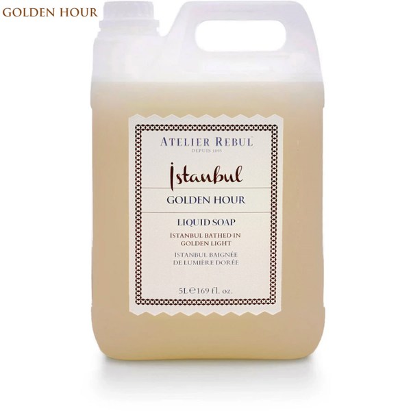 Atelier Rebul Istanbul Golden Hour Handzeep – Liquid Soap 5000 ml / 5 Liter