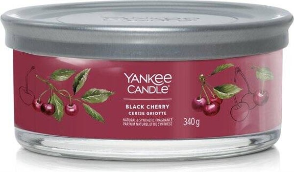 Yankee Candle Black Cherry Tumbler – 5 Lonten – Tot 30 Uur