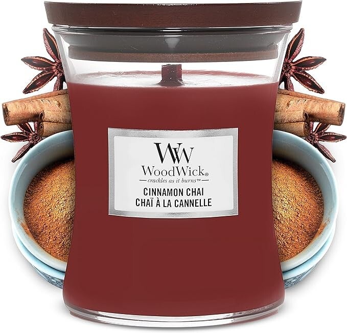 WoodWick Medium Candle Cinnamon Chai
