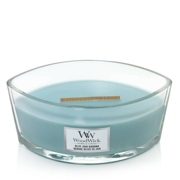 Woodwick Blue Java Banana ellips kaars