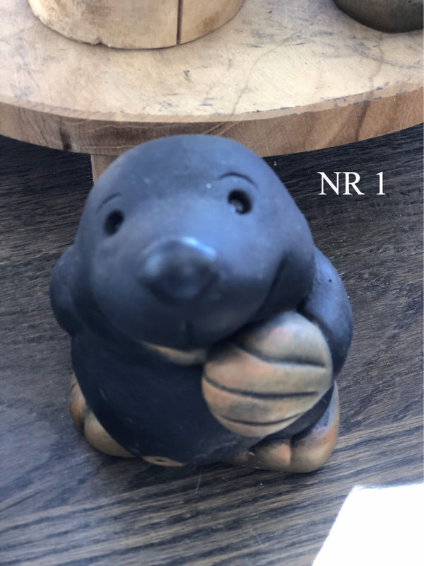 Stenen figuur mol