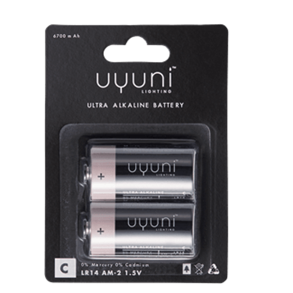 Uyuni C Batterijen 1.5V – 6700 mAh – 2-pack