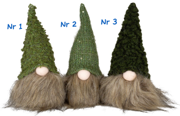Scandinavische kabouter -- 10(18)cm - Kerstkabouter Gnoom  - 1 Stuk