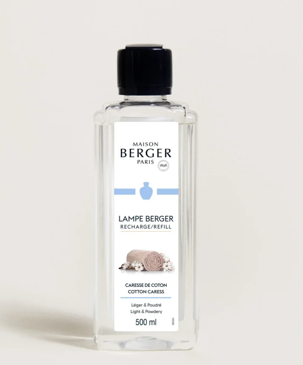 Maison Berger Caresse de Coton Huisparfum 500 ml – Lampenolie voor Geurlamp