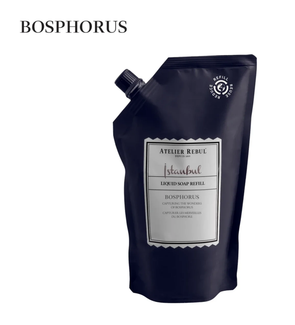 Atelier Rebul Istanbul Bosphorus Handzeep Navulling – Liquid Soap Refill 500 ml