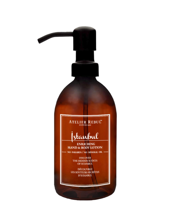 Atelier Rebul Istanbul Hand & Body Lotion Fles 500 ml – Leeg & Navulbaar