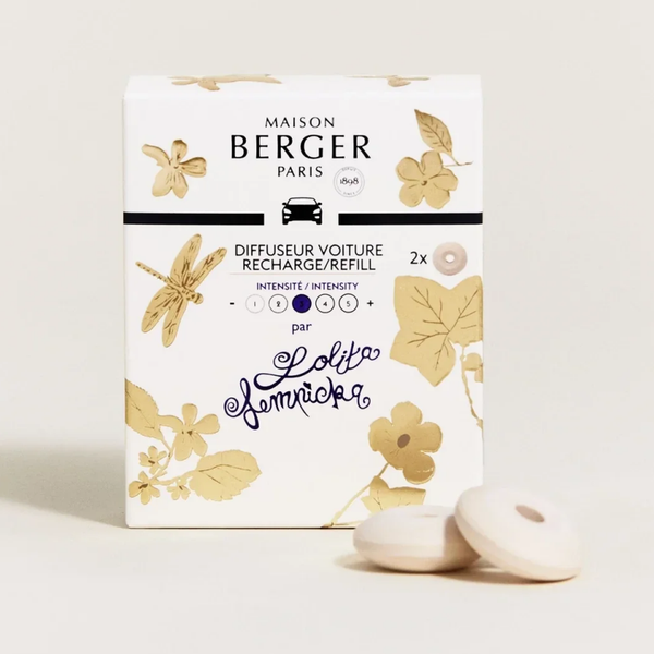 Maison Berger Lolita Lempicka Autoparfum Navulling – 2 Keramische Refills
