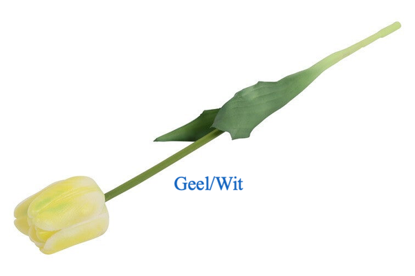 Tulp - Losse Kunst bloem Tulp 3D L5B5H36CM - Verschillende Kleuren