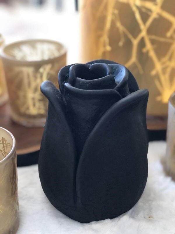 Decoratieve Kandelaar Roos Medium