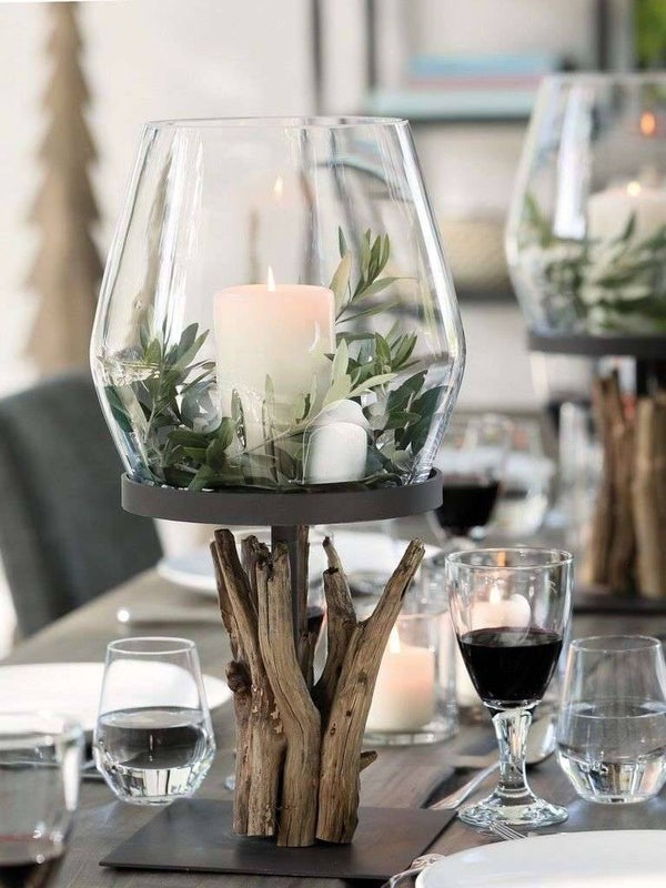 Lantaarn Raisa 50 cm - 110cm of 135 cm - incl. glas