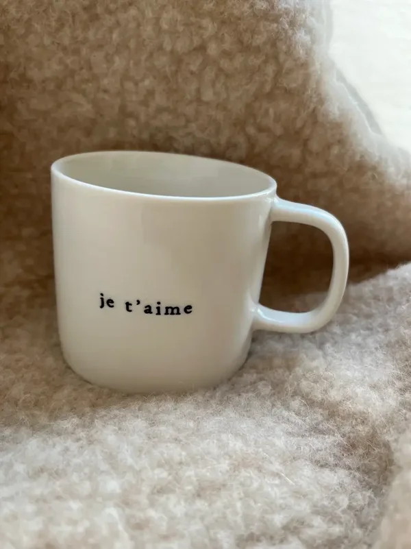 Koffiemok 'Je t'aime'