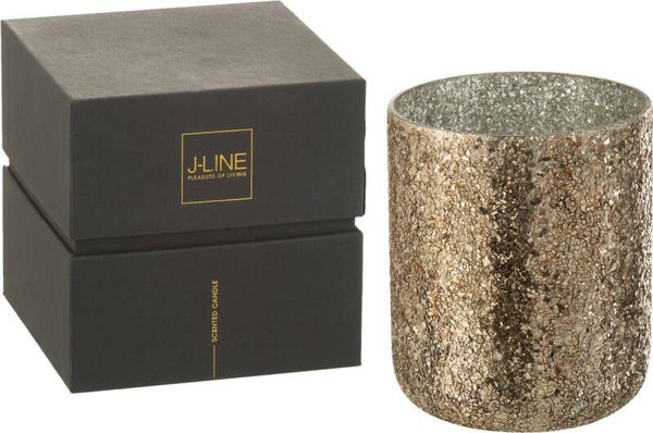 J-Line Geurkaars Luxuria Cookie Crunch Brons XL | 120 Uur