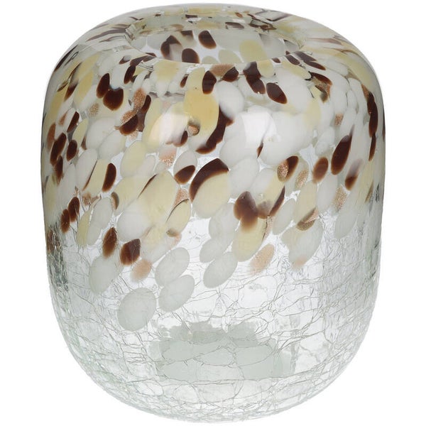 Bloemen vaas smal - 13x13x12cm
