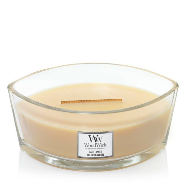 WoodWick Heartwick Flame Ellipse Oat Flower